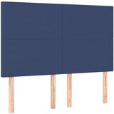  Box spring postelja z vzmetnico modra 140x200 cm blago, (20893644) | Shoptok.si