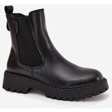 Big Star Leather Women's Ankle Boots Insulated With Zipper | Shoptok.si