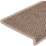 vidaXL Samolepilne preproge za stopnice sisal 30 kosov 65x21x4 peščene | Shoptok.si