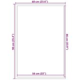  Predpražnik antraciten 60x90 cm | Shoptok.si