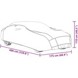  Automobilska navlaka za limuzinu protiv tuče S sivo-srebrna | shoptok.hr