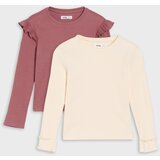 Sinsay Paket od 2 majica s dugim rukavima | shoptok.hr
