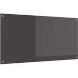  Kuhinjski zid Tamno siva 120 x 60 cm Staklo otporno na udarce Cijene