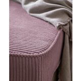 Miuform Prljavo roza ležaljka od samta (s desnim kutom) Chic Charlotte – | shoptok.hr