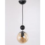 Squid Lighting Oker žuta/crna viseća svjetiljka sa staklenim sjenilom ø 15 cm Marble – | shoptok.hr