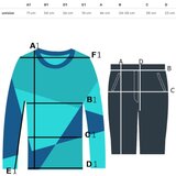 Pri Set of cotton t-shirt oversize shirt short leggings SPIREL | shoptok.hr