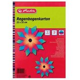 Herlitz Kartoni 22 x 32 cm, 180 gr, 10/1, prelivene dugine boje, | shoptok.hr