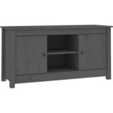 Maison Chic TV omarica - TV stojalo - Televizijska omarica siva 103x36,5x52 cm trdna borovina, (21701142) Cene