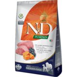 N&d pumpkin medium/maxi adult, jagnjetina & borovnica Cene