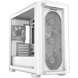 Asus A23 PLUS microATX računalniško ohišje, kaljeno steklo, štirje 120mm ARGB ventilatorji, podpora za BTF osnovne plošče, belo - 90DC00K3-B19010 | Shoptok.si