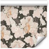  Tapeta - White and beige hares 50x1000 Premium | shoptok.hr