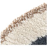 Nattiot Bež-kremno bela otroška preproga iz mešanice jute ø120 cm Bohemian Rainbow Bleu – | Shoptok.si