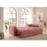 MID.YOU ZOFA S POSTELJNO FUNKCIJO, barve korale tekstil | Shoptok.si