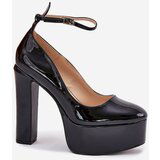 Boto Lacquered High Heel And Platform Pumps Black Nianka | ePonuda.com