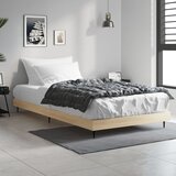 vidaXL Okvir za krevet boja hrasta 90 x 190 cm od konstruiranog drva Cijene