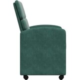 Blagovačke stolice s kotačima 2 pcs Tamnozelena 58 x 65 x 98 cm | shoptok.hr