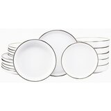 Creatable JEDILNI SERVIS Nordic Festive Weiss Cene