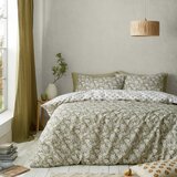Pineapple Elephant Bela/zelena posteljnina za zakonsko posteljo 200x200 cm Tangier – | Shoptok.si
