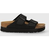 Birkenstock Natikači Arizona Flex Platform BF Black VEG Črna | Shoptok.si