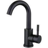 INF Kopalniška pipa z lokom v brušenem videzu (brez cevi) Black, (21732185) | Shoptok.si