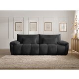Bobochic Paris Crna sofa od šenila 264 cm Ivane – | shoptok.hr
