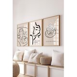 WALLXPERT Ç-300767 - 5070 višenamenski set dekorativnih slika (3 komada) | Eponuda.com