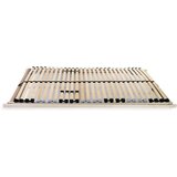  Podnice za krevet 2 kom s 28 letvica i 7 zona 90 x 200 cm | shoptok.hr