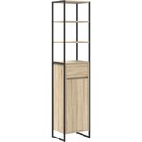  Set namještaja za kupaonicu Sonoma hrast Konstruirano drvo | shoptok.hr