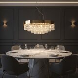 Toolight Viseća lampa APP1787-16CP 60 cm Zlato | shoptok.hr