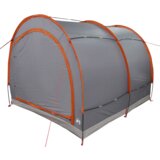 Šator za spremanje bicikala s krovom s pohranom s zračnim otvorom Siva i narančasta | shoptok.hr