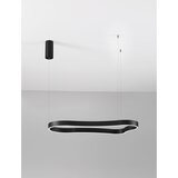 Nova Luce Mat crna LED viseća svjetiljka aluminijska s mogućnosti zatamnjivanja Dussa – | shoptok.hr