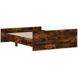  Kreveta s uzglavljem i podnožjem boja hrasta 140x190 cm | shoptok.hr