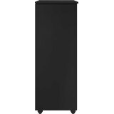 Mobilni ormar Crna 53 x 39 x 103 cm Čvrsto borovo drvo | shoptok.hr