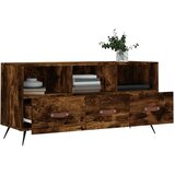 vidaXL TV omarica dimljeni hrast 102x36x50 cm inženirski les | Shoptok.si