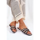Boto Flat Ladies Slippers With Bow Beige Tobin | Shoptok.si