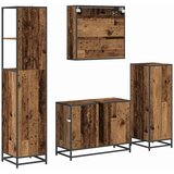  Set namještaja za kupaonicu 4 kom. Staro drvo 80 x 33 x 60 cm | shoptok.hr