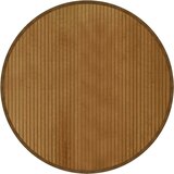  Okrugli tepih smeđi 80 cm od bambusa | shoptok.hr