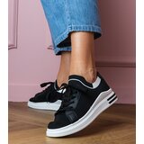 D/CEO marka niezdefiniowana Black women's platform sneakers with laces Selinda | Eponuda.ba