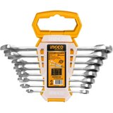 Ingco 8-dijelni set ključeva viljuškasto okasti 8-19 mm HKSPAR1082 | Eponuda.ba