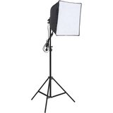 vidaXL Komplet za studijsko osvetlitev s stojalom in softboxom | Shoptok.si