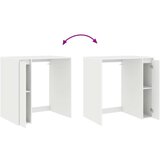  Ormar za perilicu rublja s pohranom Bijelo 87 x 60 x 89 cm | shoptok.hr