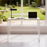  Sklopivi stol/računalni stol s nosačem za monitor za kućni ured 100 x 48 x 87 5 cm | shoptok.hr