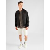 Ea7 Emporio Armani Prijelazna jakna crna / prljavo bijela | shoptok.hr