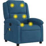 Maison Chic masažni naslanjač - Relax naslanjač moder žamet, (22061600) u