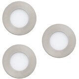 Eglo 32882 - komplet 3x LED RGB prigušiva ugradna plafonska svetiljka FUEVA-C LED/3W/230V | Eponuda.com