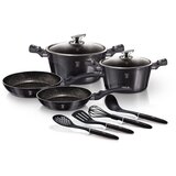 Shumee set lončkov za premazovanje granitova 10 el. berlinger haus carbon pro BH-6917, (21385557) Cene