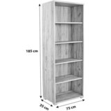 Mömax pisarniški regal profi | Shoptok.si