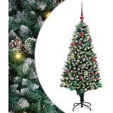 vidaXL Umestno božično drevo Zelena 150 cm PVC, kovina in plastika | Shoptok.si