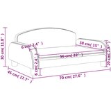  Dječja fotelja crna 70x45x30 cm od Umjetna koža | shoptok.hr