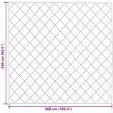  Zimska posteljnina Antracit 240 x 260 cm Mikrovlakna, (5000147539) | Shoptok.si